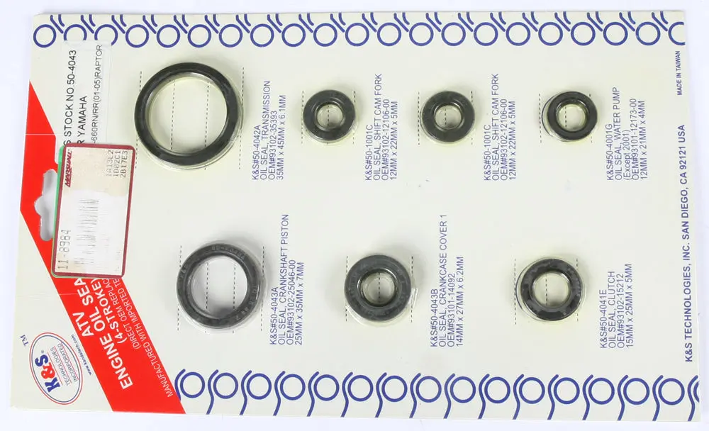 Engine Oil Seal Kit 1