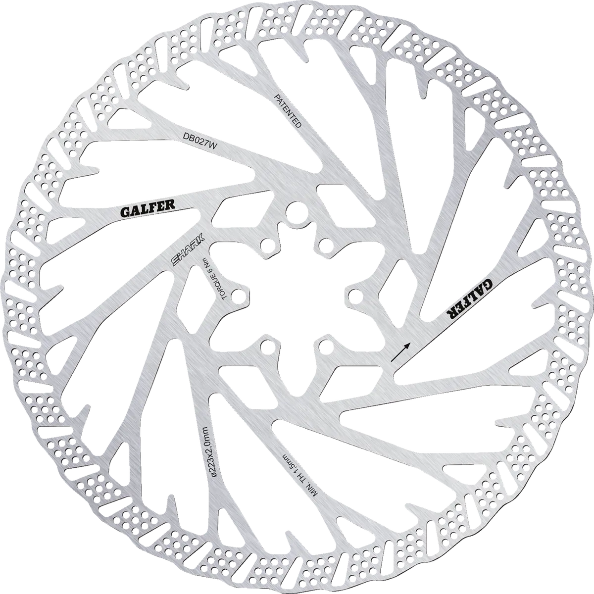 Galfer Shark Brake Rotor 1