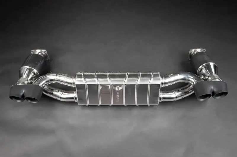 Capristo Valved Exhaust W 250 Cell Sport Cats (Ces3) - Porsche 997.2 Turbo/ S 1