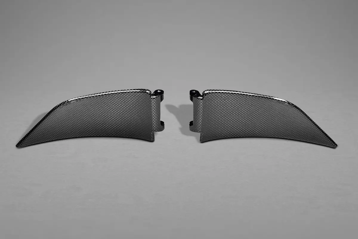 Capristo Carbon Fiber Air Intake Flaps - Ferrari 458 Speciale 1
