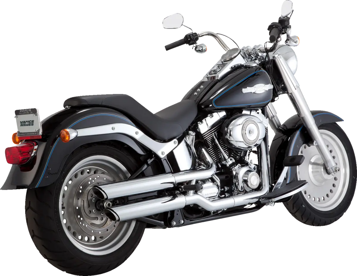 Vance & Hines Twin Slash 3" Slip-On Mufflers 1