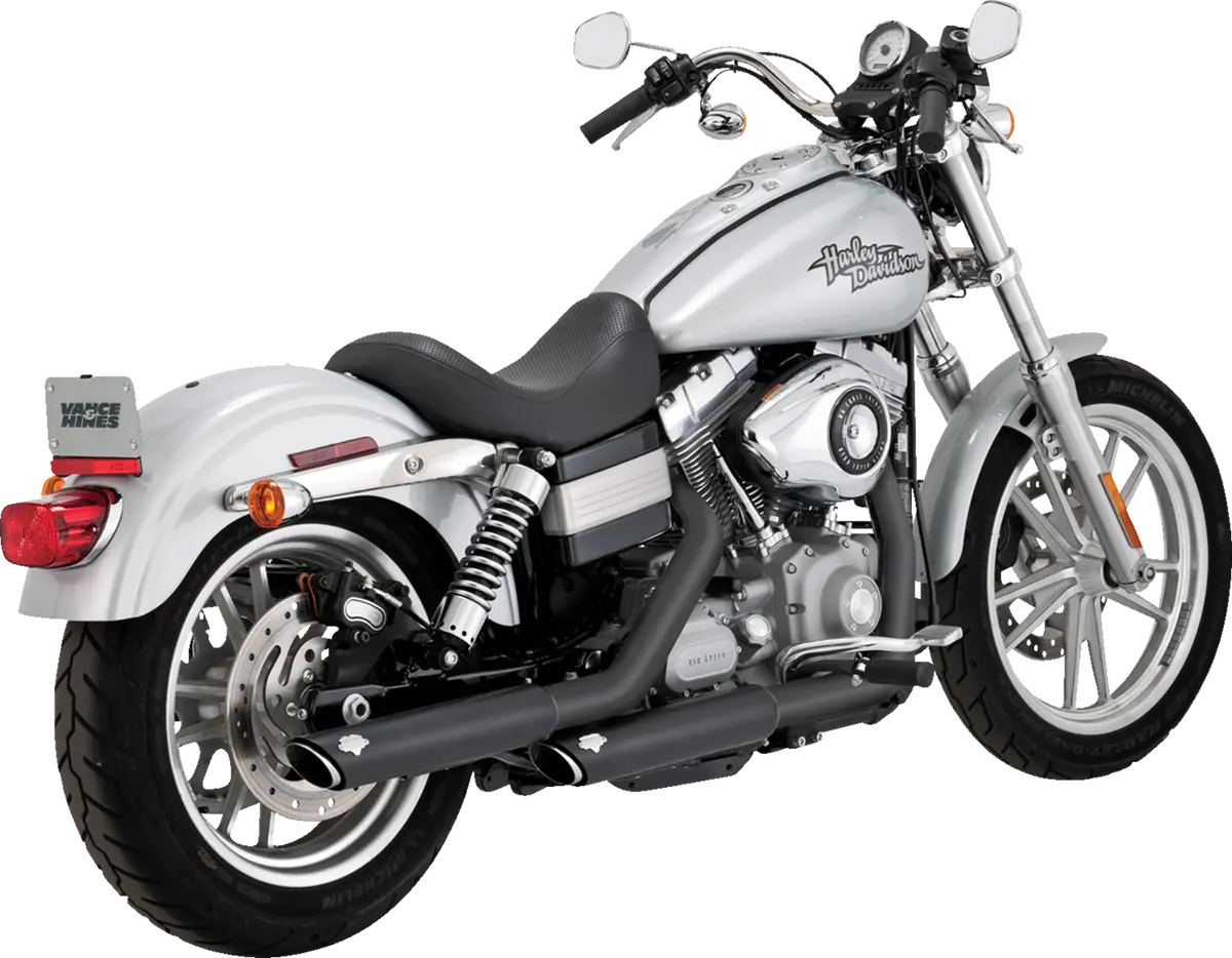 Vance & Hines 3" Twin Slash Slip-On Mufflers 1