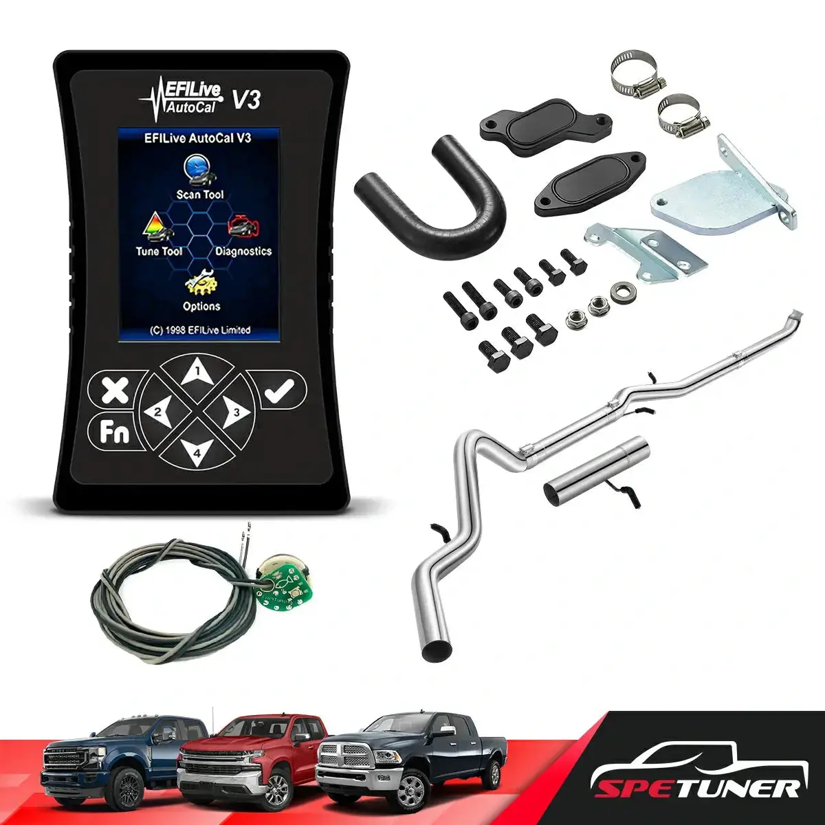 Egr/Dpf/Def Delete 2007.5-2010 Lmm 6.6L Duramax All-In-One Kit 29