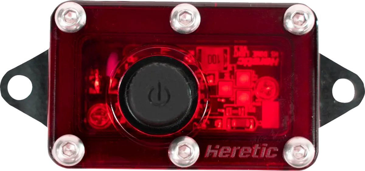 Heretic Dome Light - Led - Red 70030 1