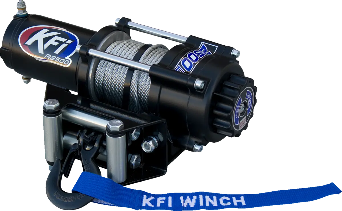 Kfi Products A2500-R2 Atv Winch - 2500 Lb - Steel Cable A2500-R2 1