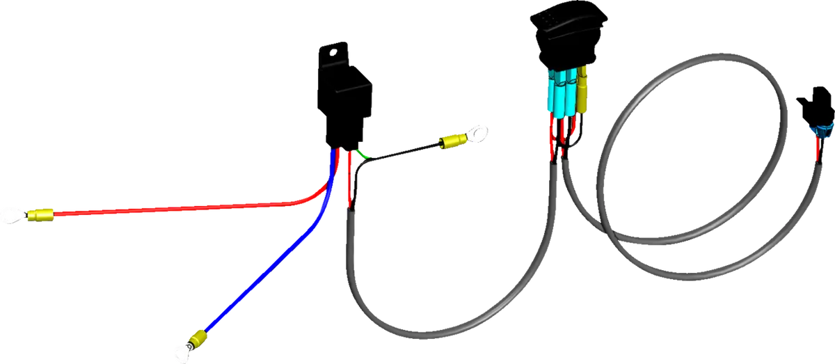 Kfi Products Wire Harness - Hydraulic Actuator 106940 1