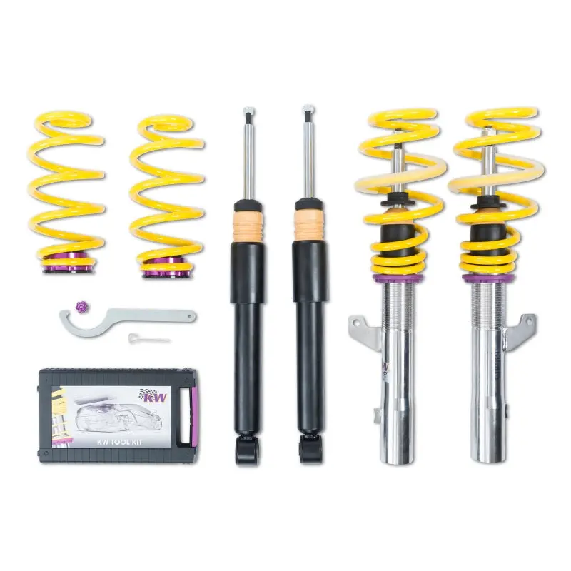 Kw Coilover Kit V1 Audi A3 (8P) Fwd All Engines W/O Electronic Dampening Control 1