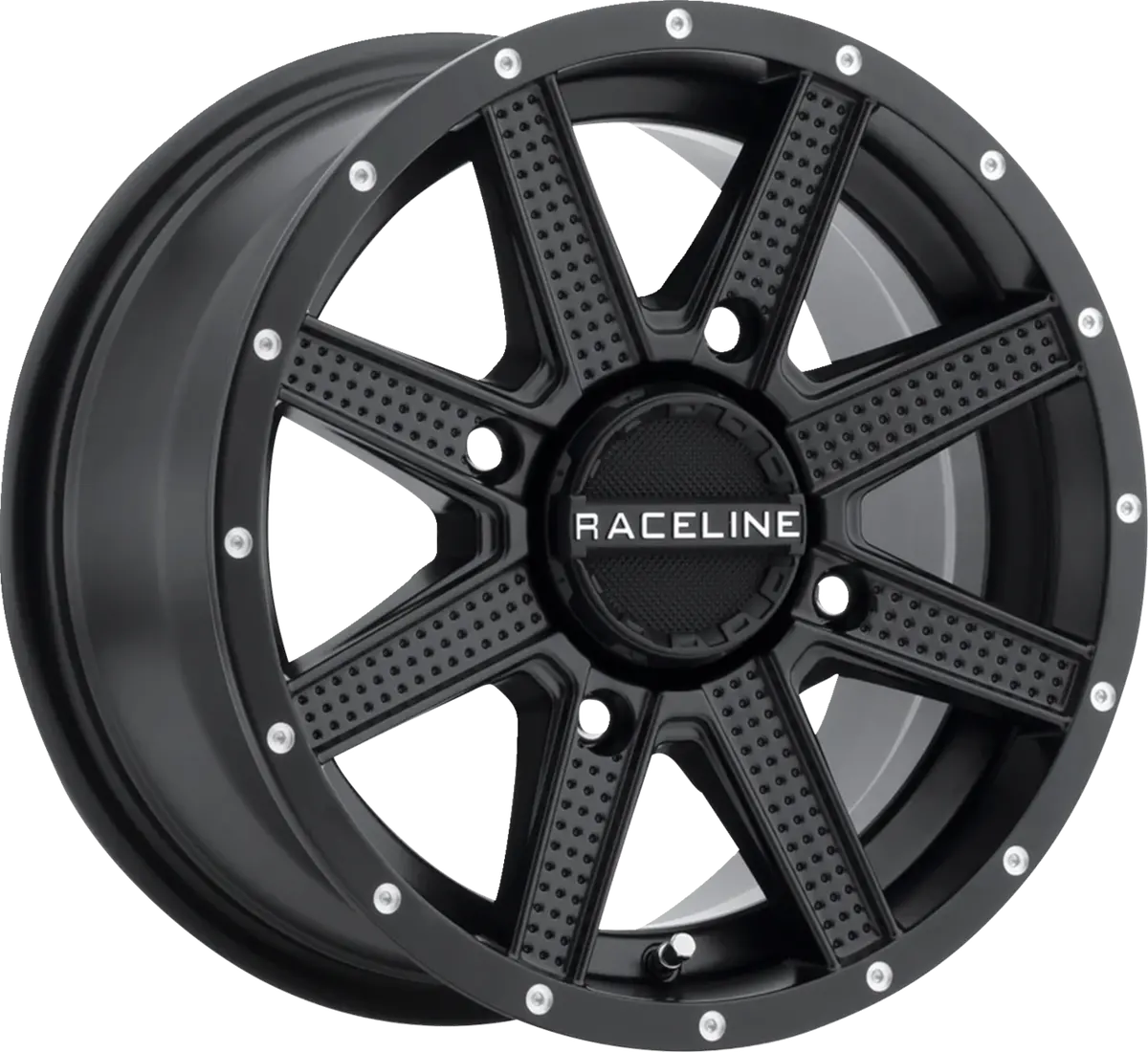 Raceline Wheels Wheel - Hostage - Front/Rear - Black - 12X7 - 4/110 - 5+2 (+10 Mm) A92b-27011+10 1