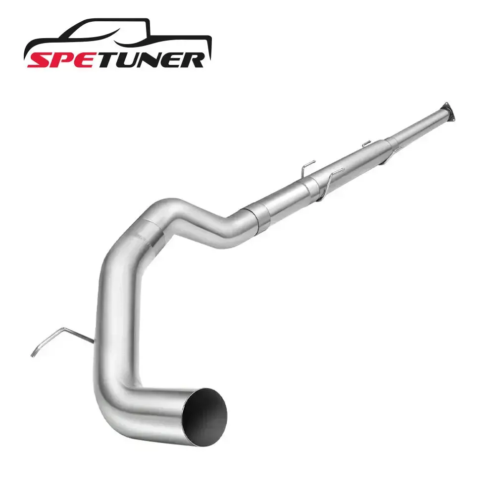 For 4"/5" 2016-2018 5.0L Cummins Nissan Titan Dpf Delete Downpipe-Back 1