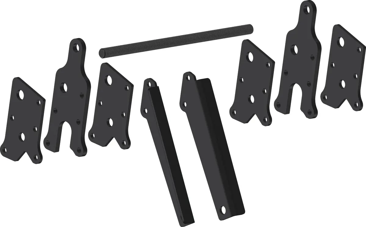 Kfi Utv Plow Lift Kit 6" 2