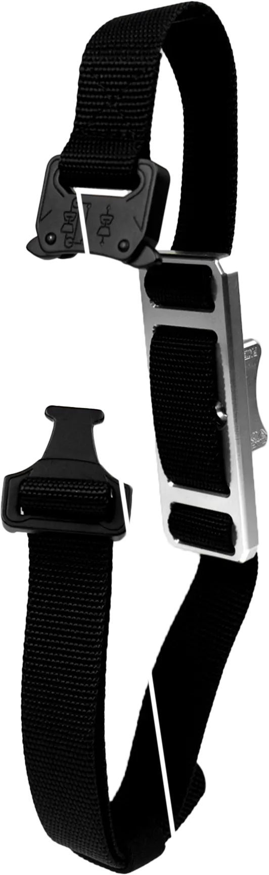 Nylon Strap Mount Silver 1