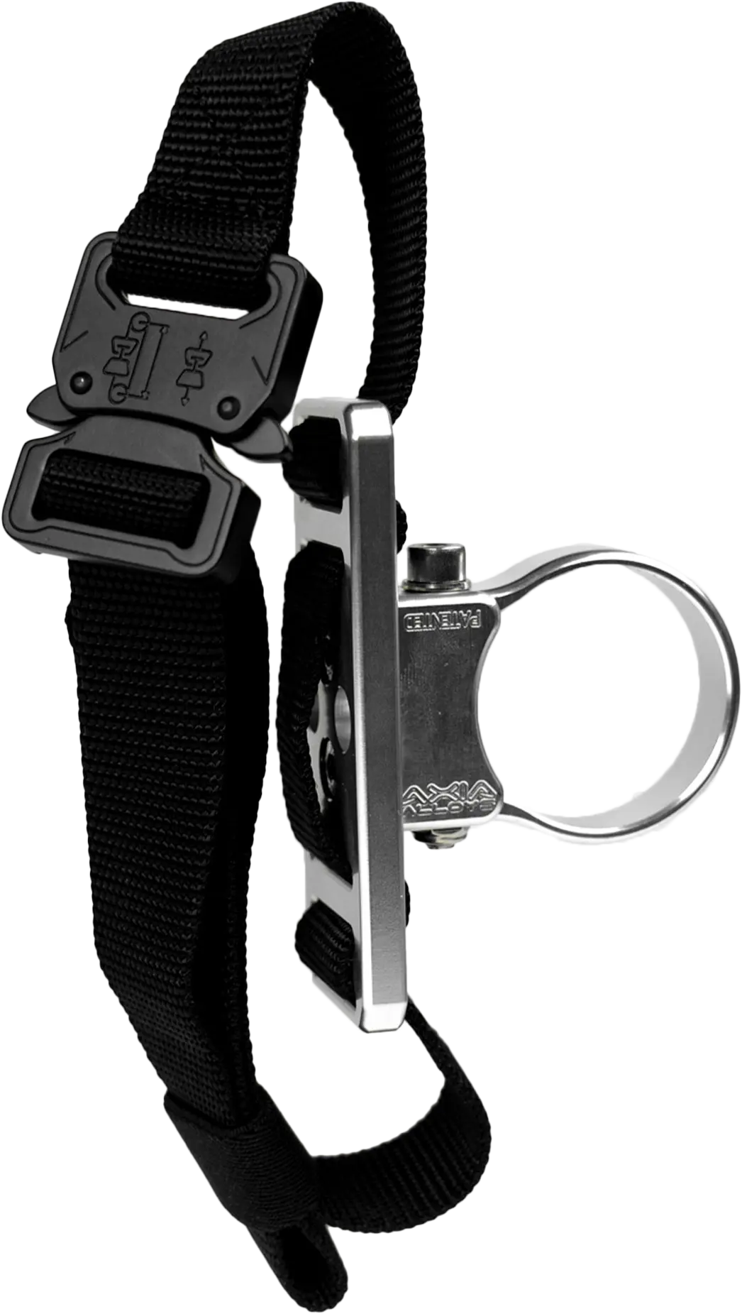 Nylon Strap Mount Silver 2