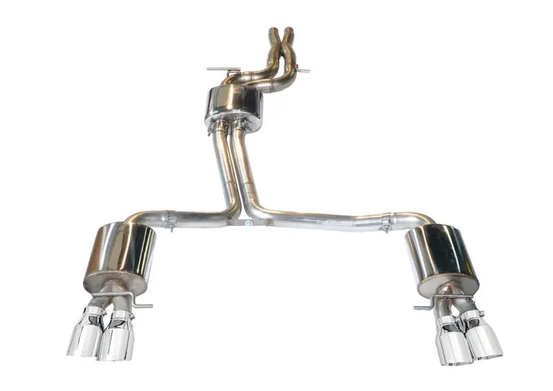 Awe Tuning Audi B8.5 S4 3.0T Touring Edition Exhaust System - Chrome Silver Tips (102Mm) 1