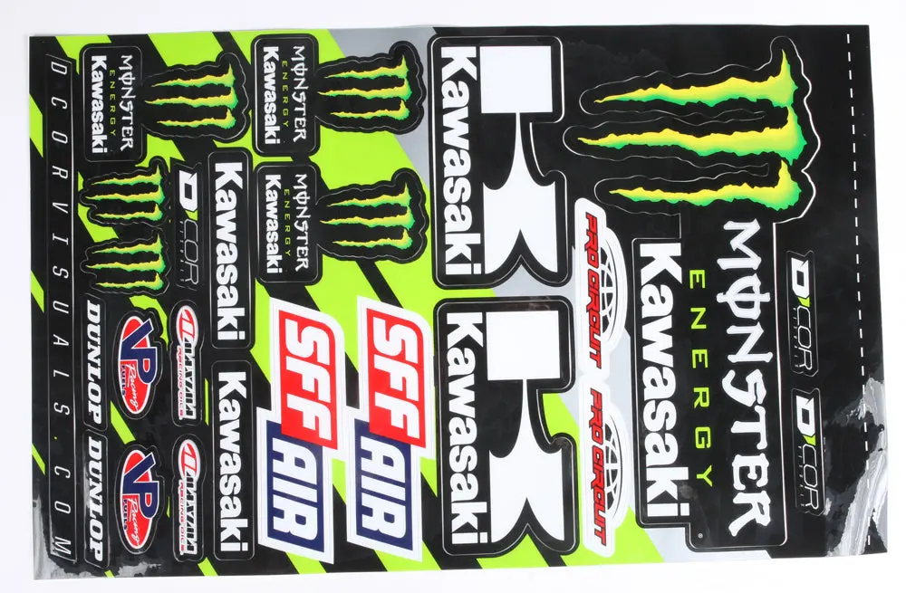 Kawasaki Decal Sheet 1