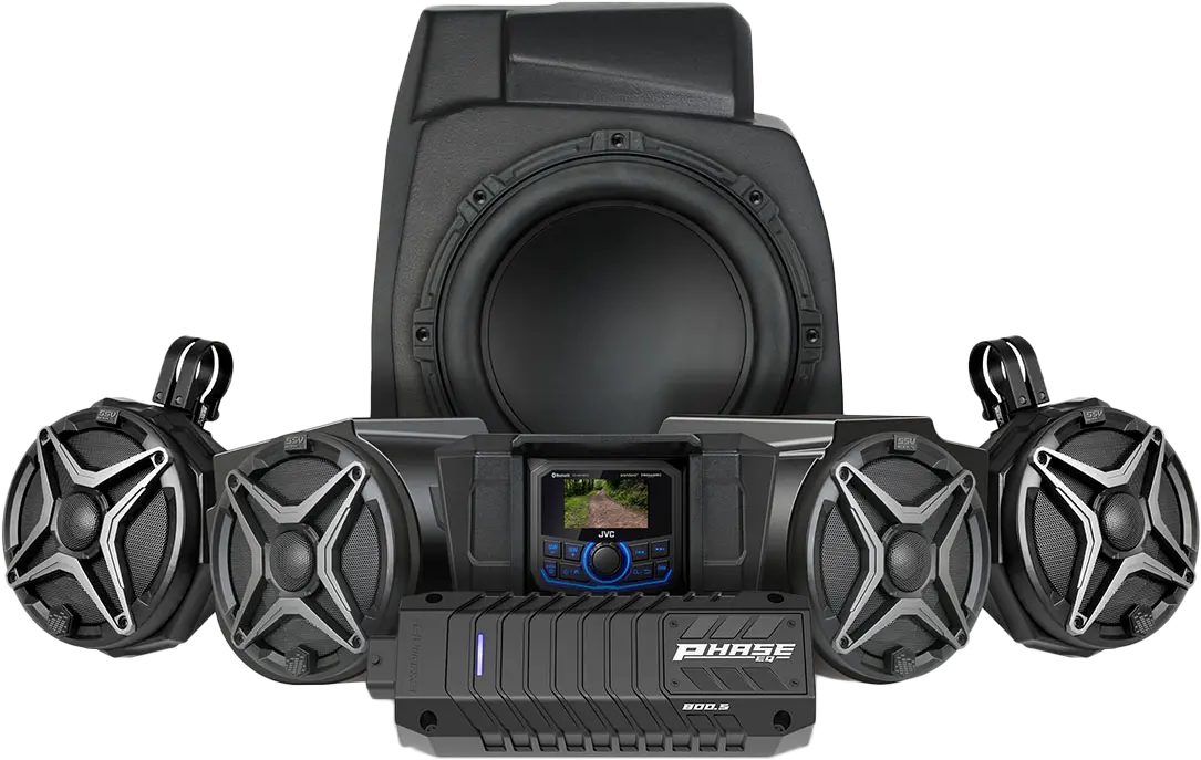 5 Speaker Kit W/ Jvc Controller 1