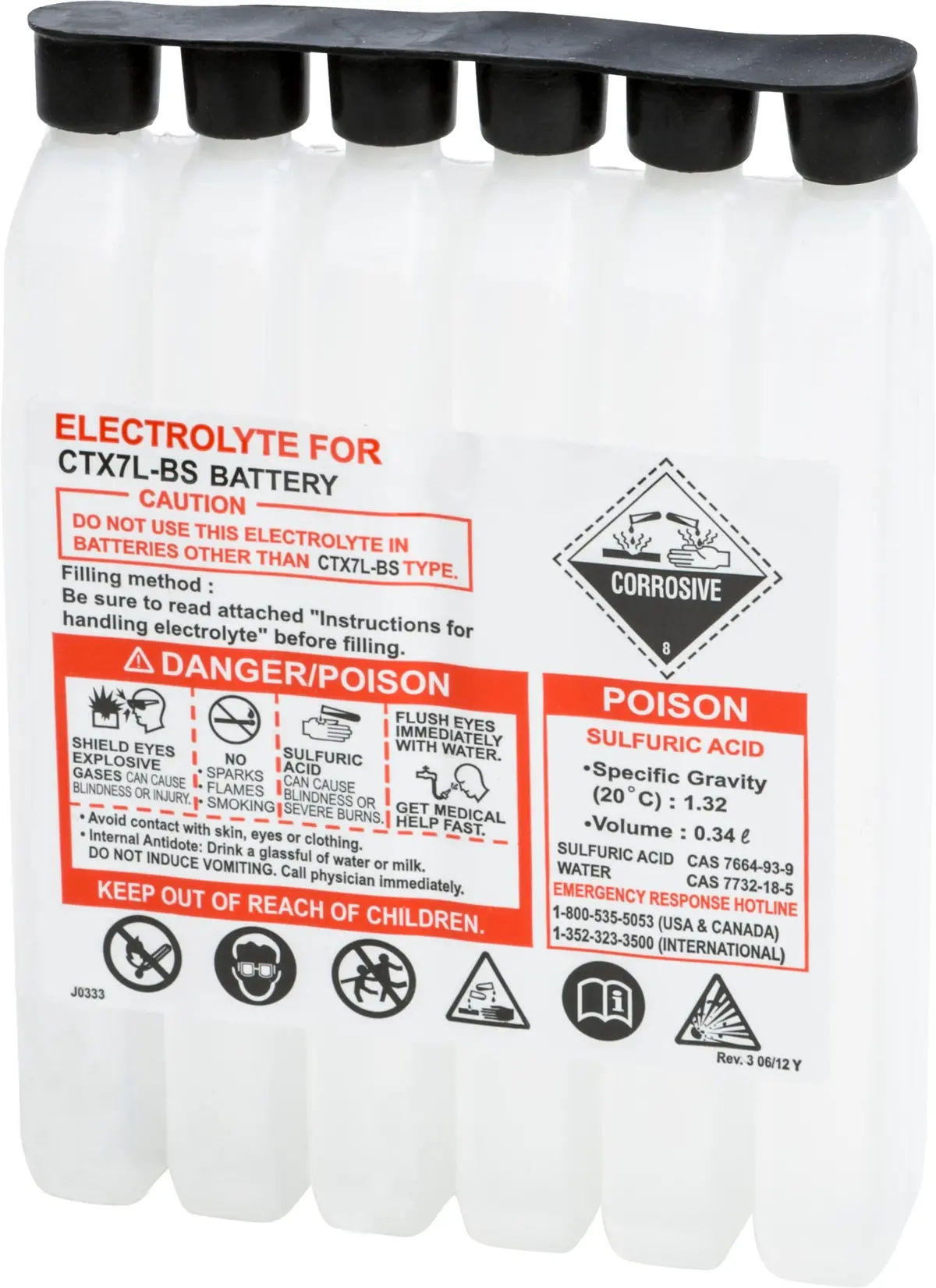 Sealed Battery Electrolyte Pack 6