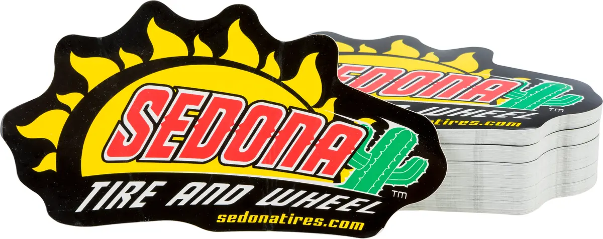 100/Pack Sedona 6" Decal 1