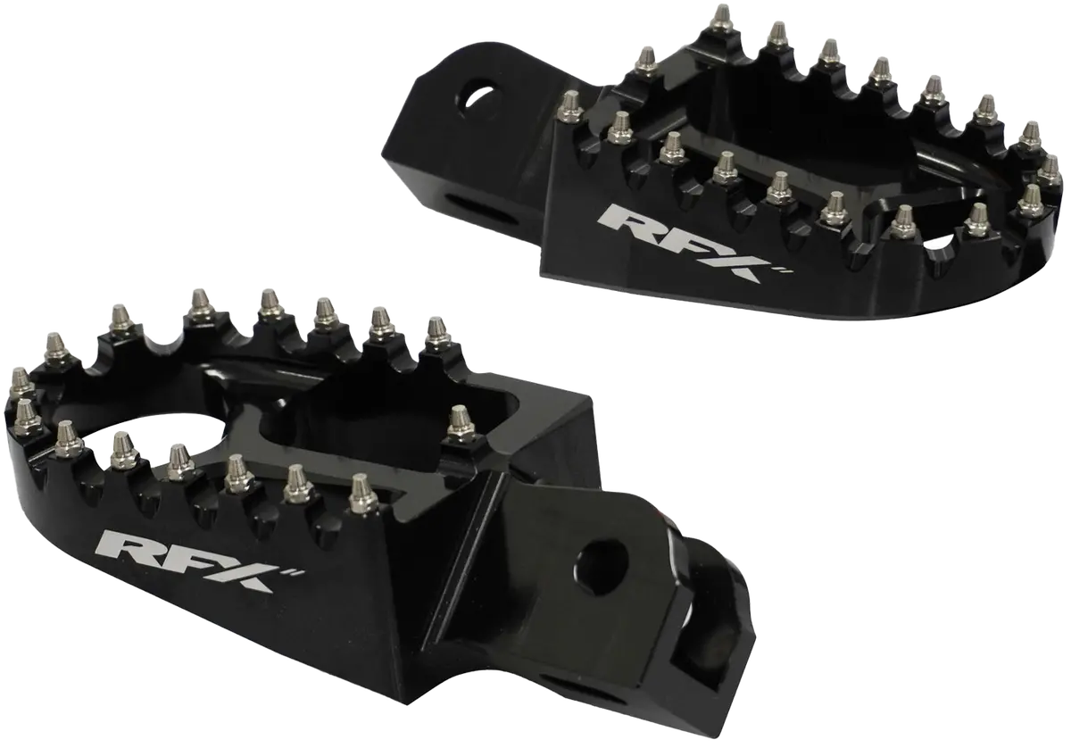 Footpegs Black Triumph 1