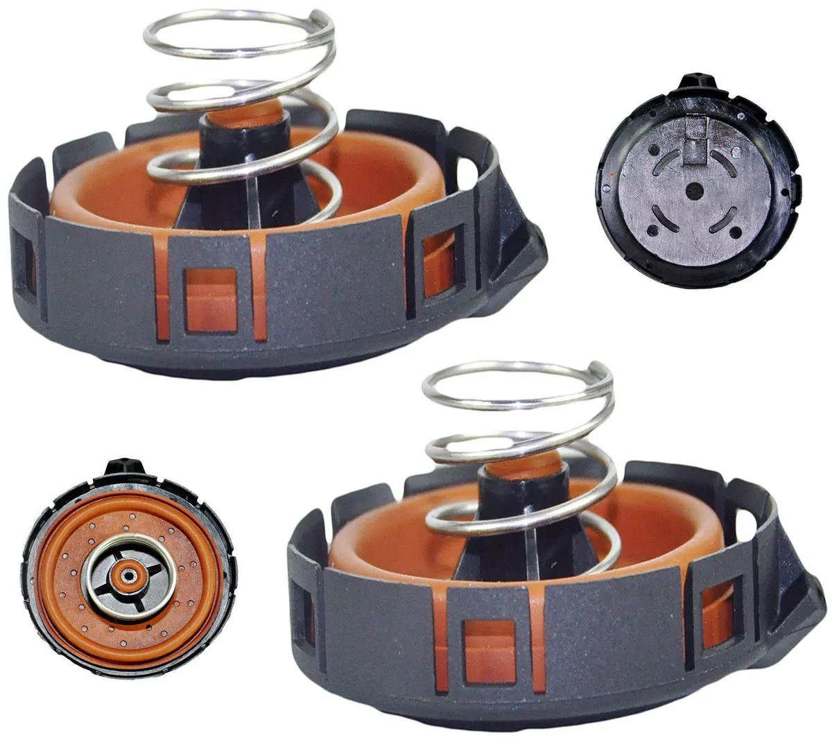 2X Crankcase Breather Pcv Valves For Bmw: 5 Series, 6 Series, 7 Series, And X5 1127547058 1