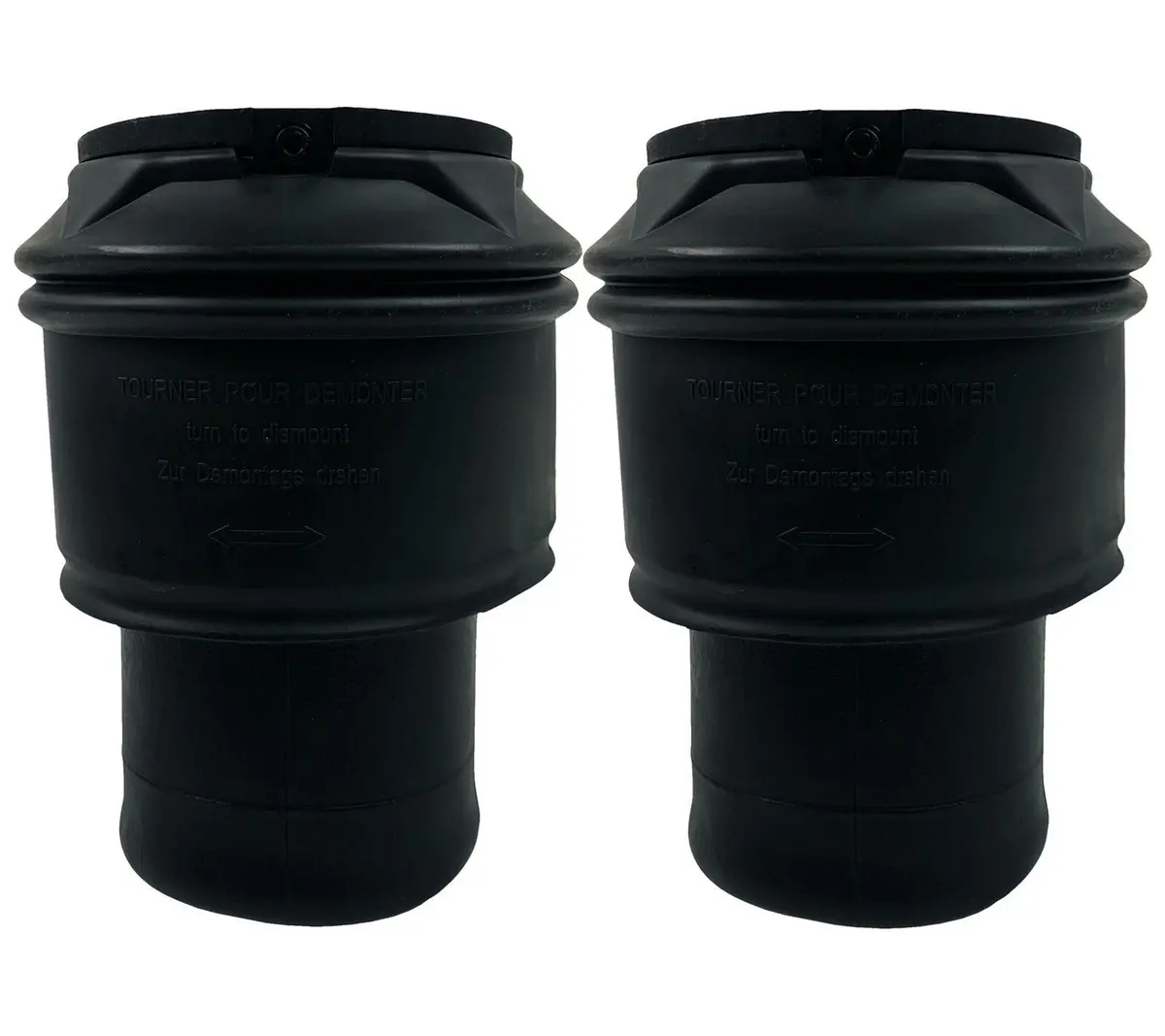 2X Rear Air Suspension Springs For Citroen/Fiat/Peugeot 1