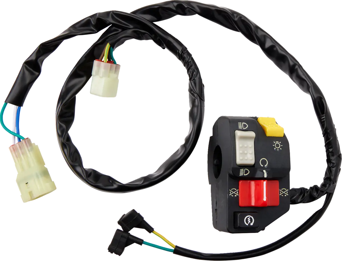 Moose Offroad Switch Block Assembly - Honda 400-1259-Pu 1
