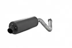 Single Slip On System W/ 4.25" Sport Muffler Blk 1