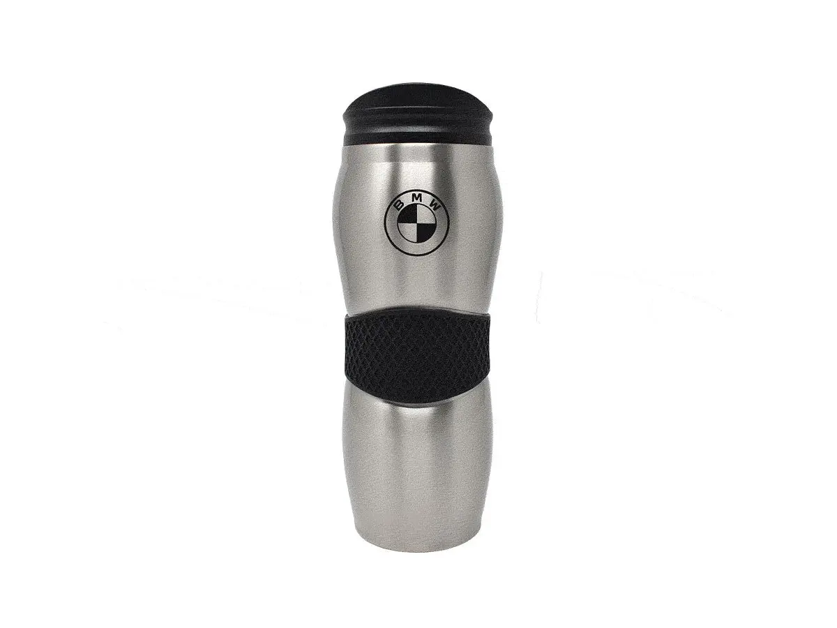 Genuine Bmw Roundel Travel Tumbler - Brushed 1