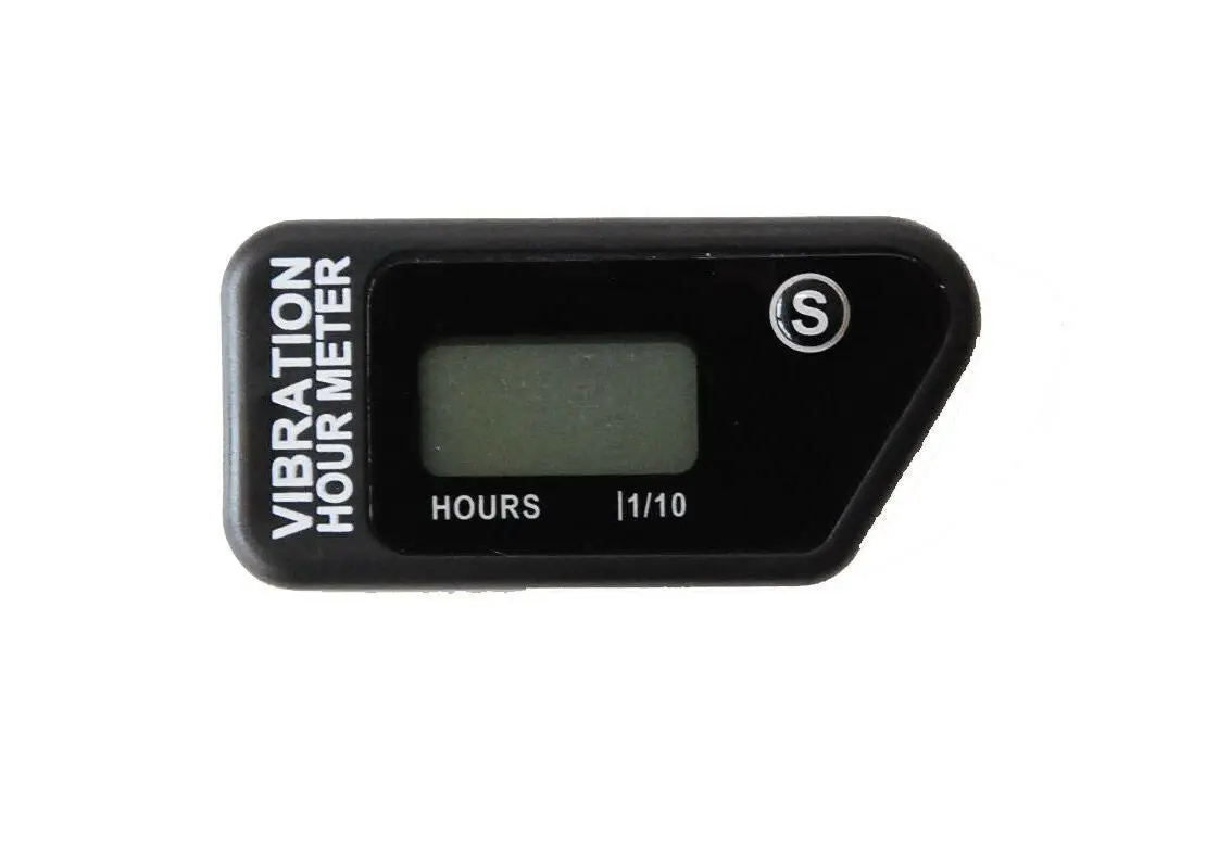 Hour Meter Wireless Black 1