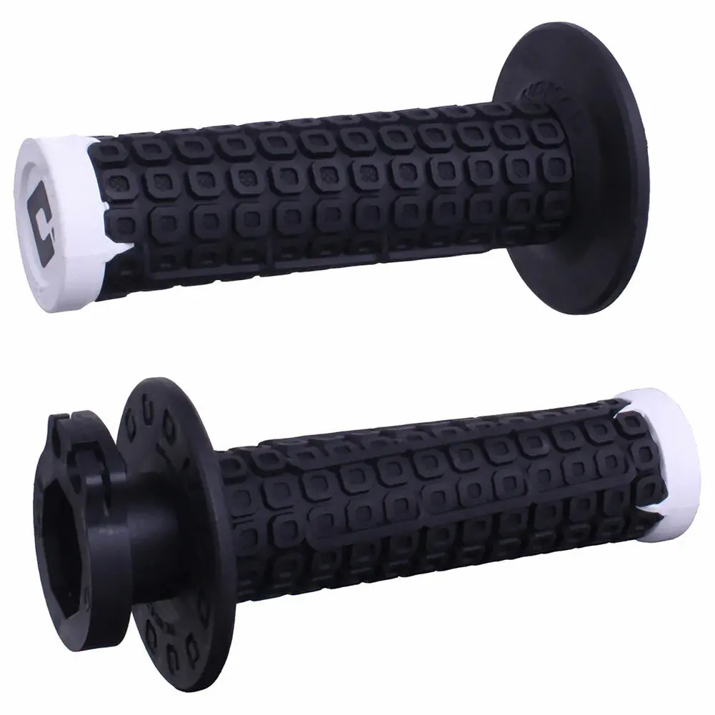 Nomad Lock On Off Road Grip W/D30 Black/White/Silver 1