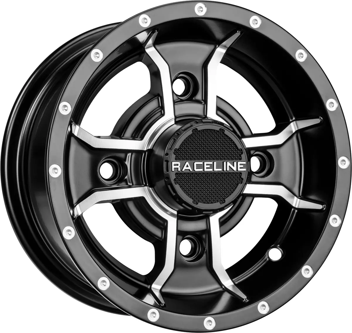 Mamba Sport Wheel 10X5 4/144 3+2 Blk/Machined 1