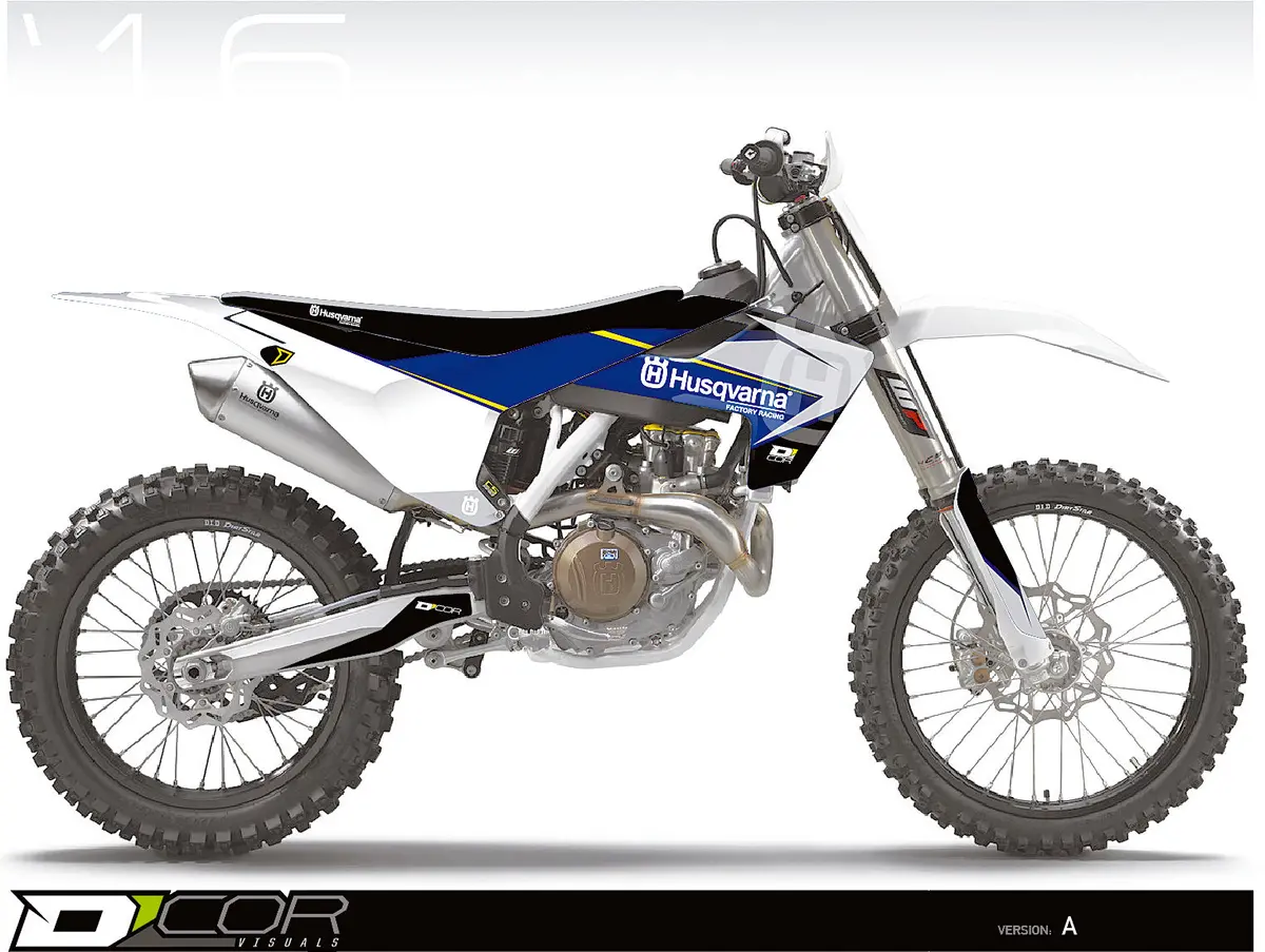 Complete Graphic Kit White 1