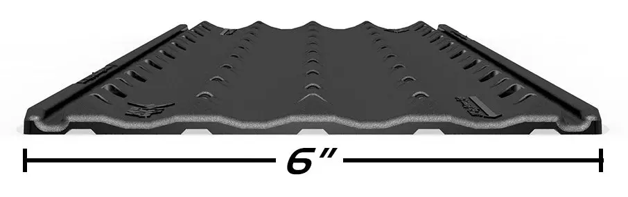 Lowpro Glides Narrow 6" Wide 4/Pk Extension Set 1