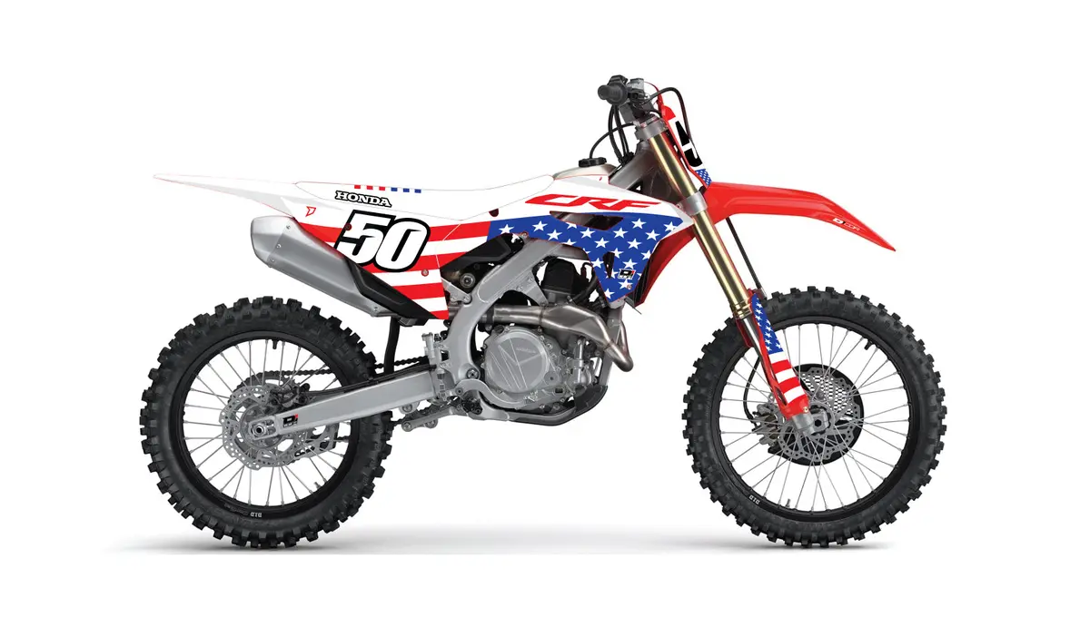 Comp Kit Usa Honda Crf250r/450R Wht Bg 1