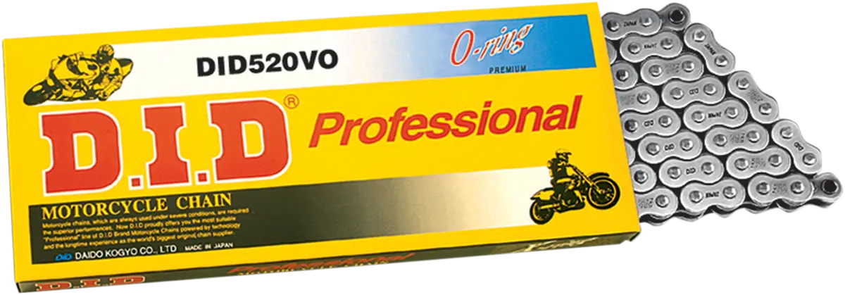 Did 520Vo - Pro V Series Drive Chain - 106 Links M520vox106fb 1