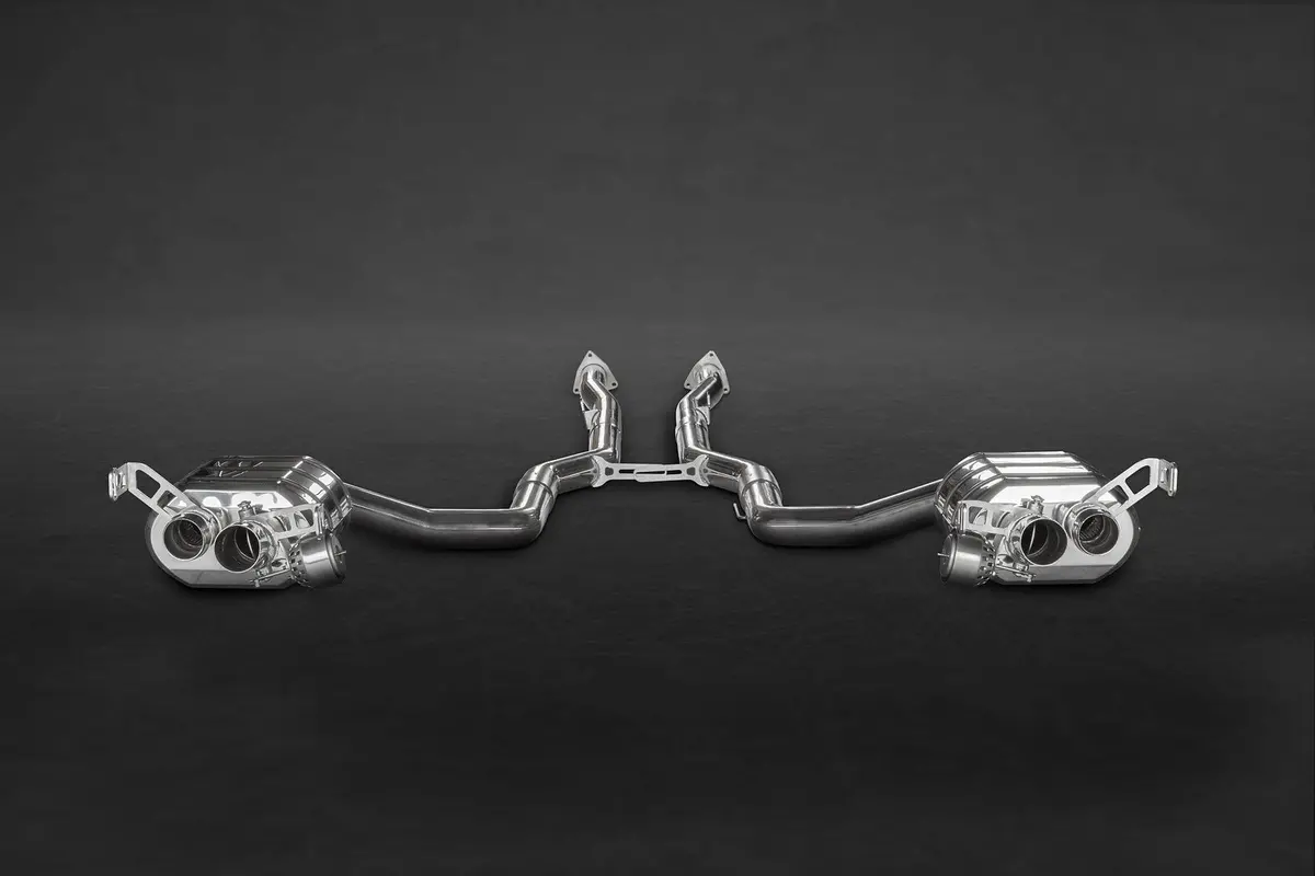 Capristo Valved Exhaust + Mid-Pipes - Bentley Continental Gt/C V8/S (2G) 1