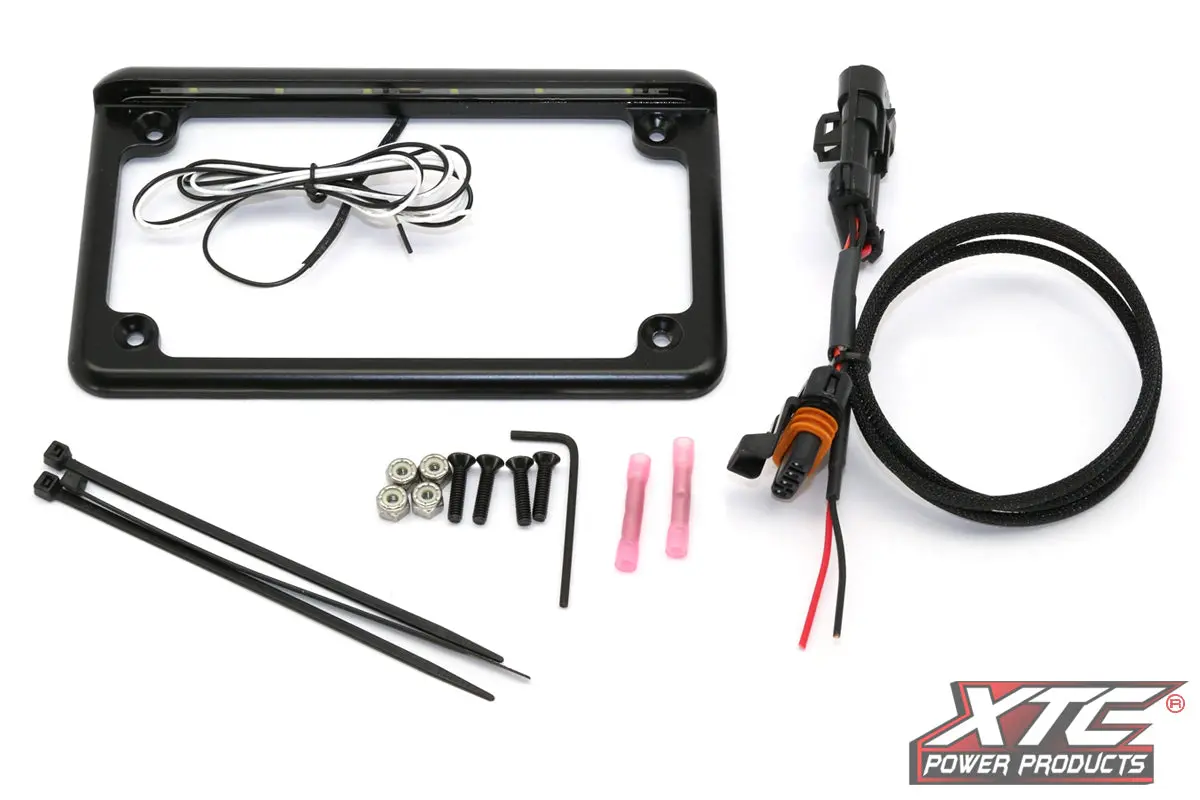 License Plate W/ Led Pol 1