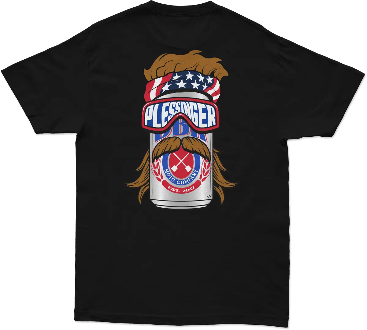 Mullet Madness Tee Black Xl 2