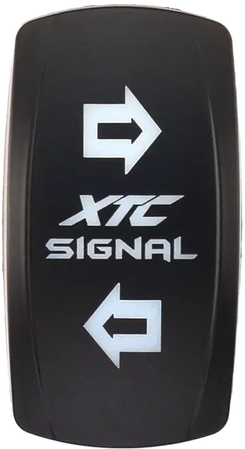 Dash Switch Rocker Face Turn Signal Vertical 1