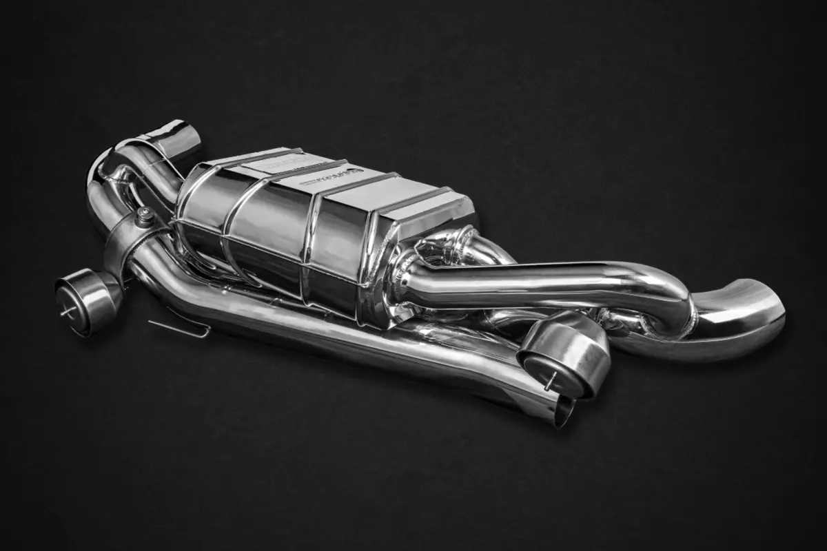 Capristo Valved Exhaust + Cat Spare Pipes (Oe Actuators) - Porsche 992 Carrera/S/Turbo/Turbo S 1