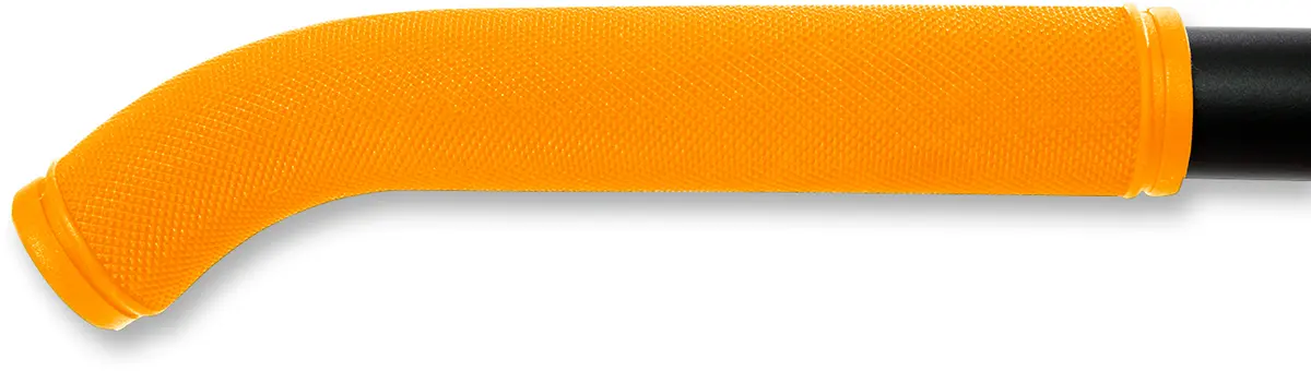 Race Shop Inc. 7" Colored Rubber Grips - Orange G-7 Orange 1