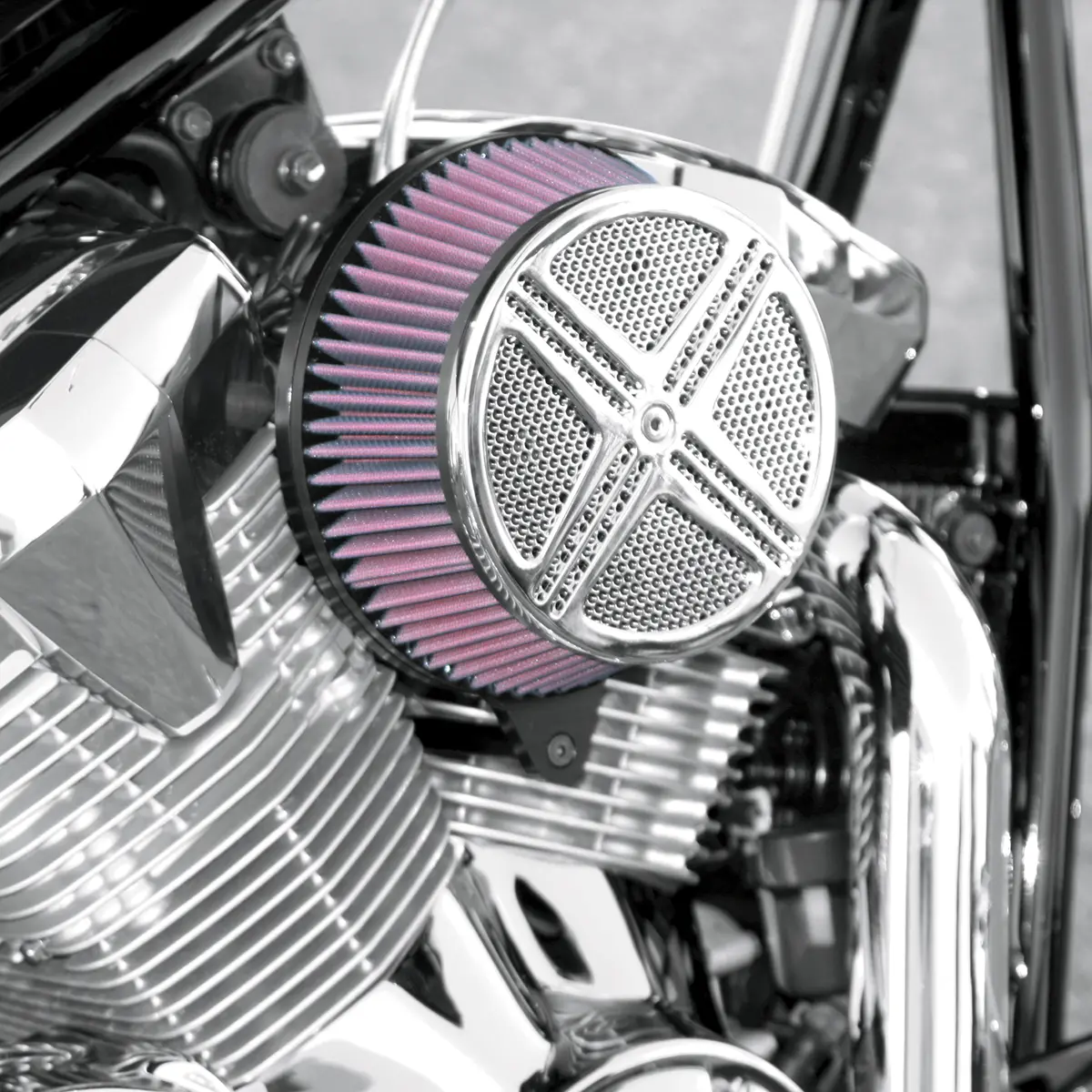 Baron Xxx Big Air Kit - Chrome Ba-2381-00 1