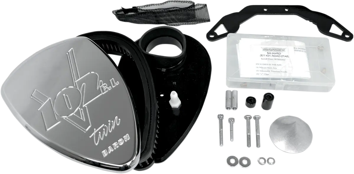 Baron Big Air Kit - V102 - Chrome Ba-2020-08 1
