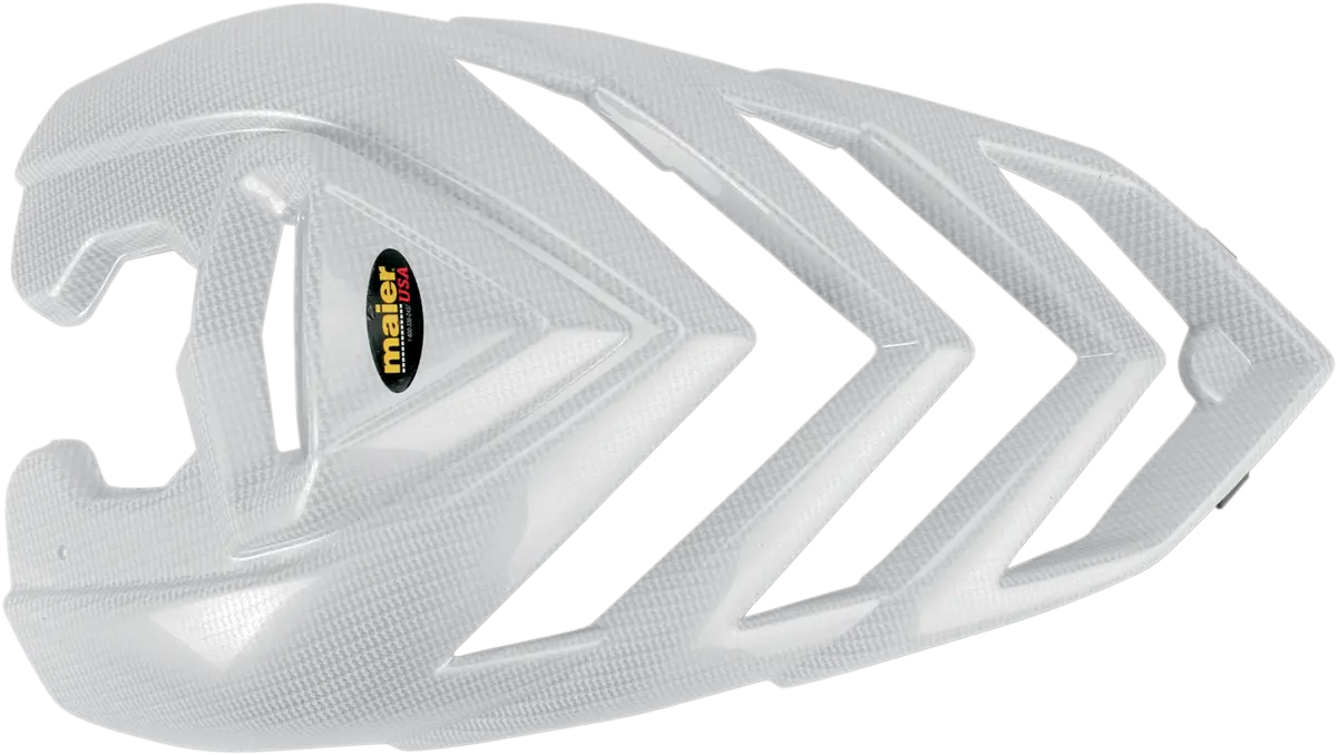 Maier Hood Cover - Yfm700r - White Carbon Fiber 19006-31 1