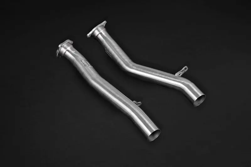 Capristo Post Cat Spare Pipes - Porsche 958 Cayenne V8 Induction/Turbo/ S/ Gts (Up To 2014) 1
