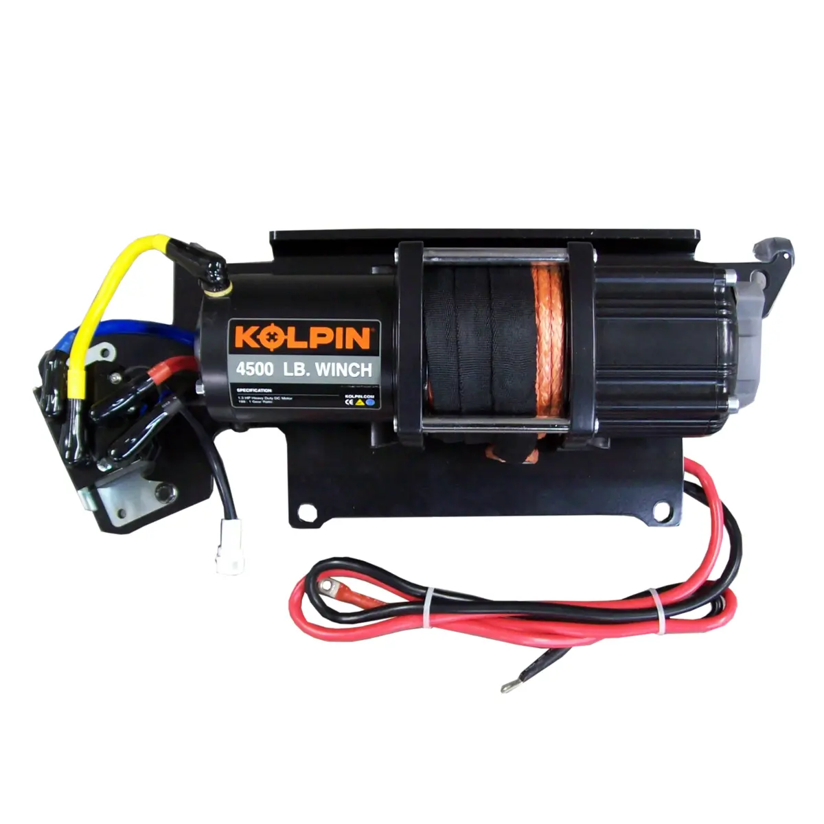 Quick Mount Winch Kit 4500 Synthetic Pol 1