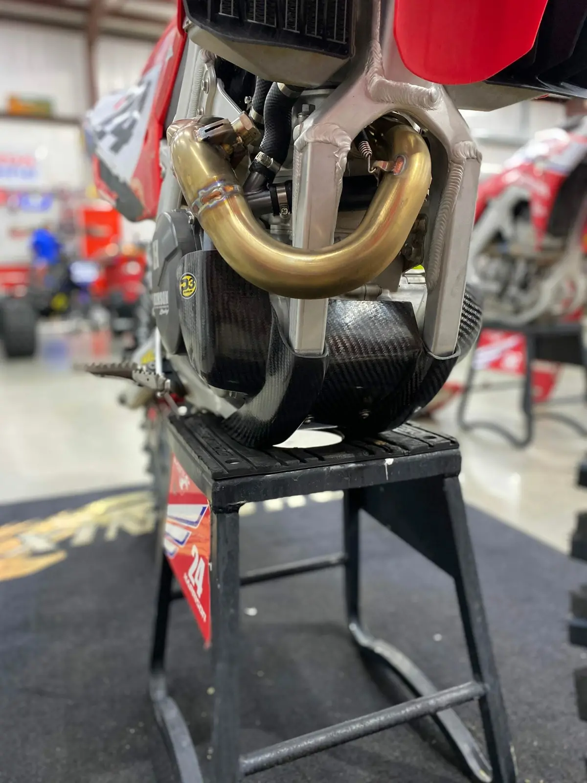 Skid Plates Carbon Fiber Hon 1