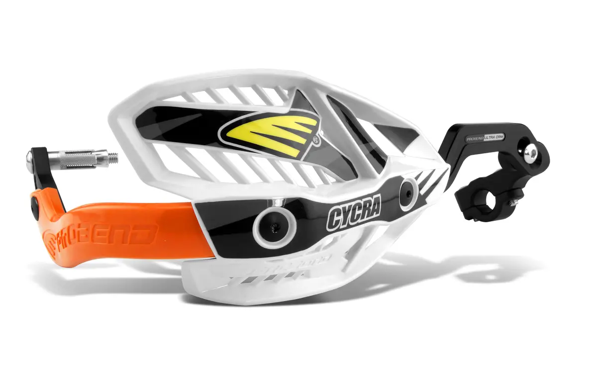 Crm Ultra 1 1/8 In. Clamp W/White Shields/Orange Covers 2
