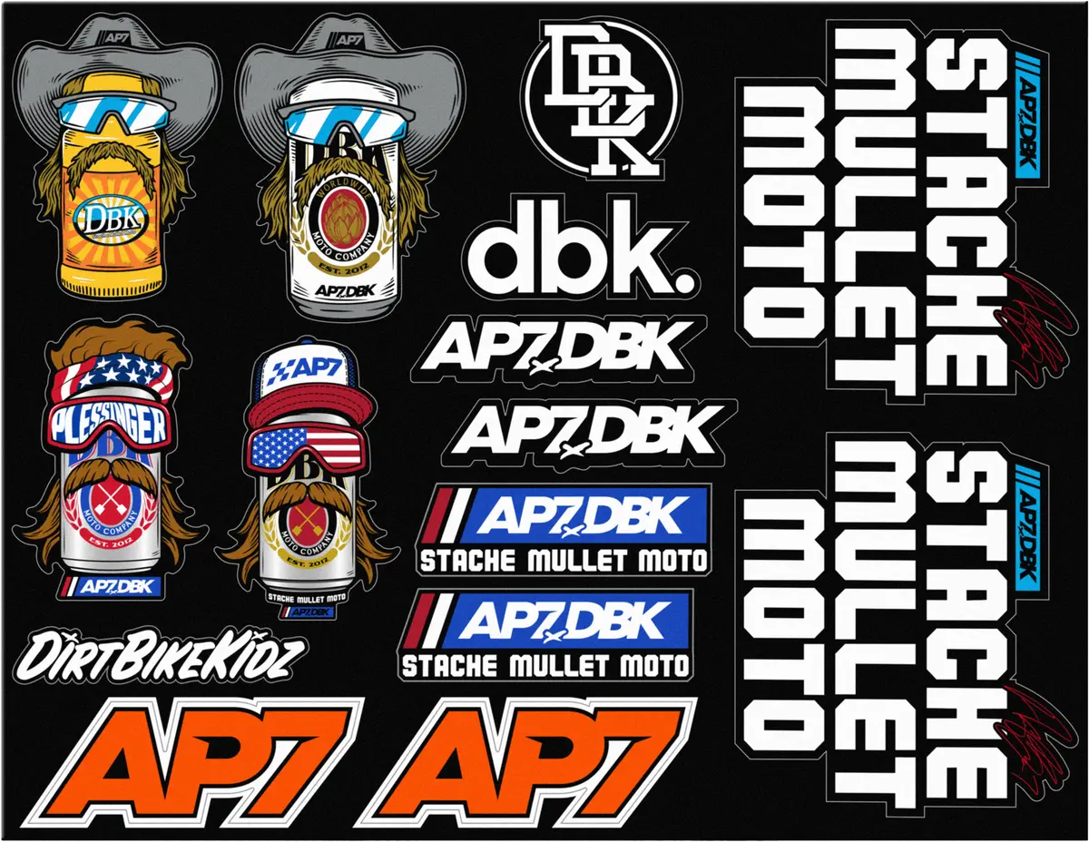 Ap7 Sticker Sheet 8.5"X11" 1