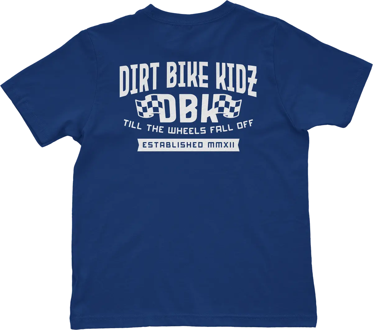Till The End Youth Tee Royal Blue Ys 2