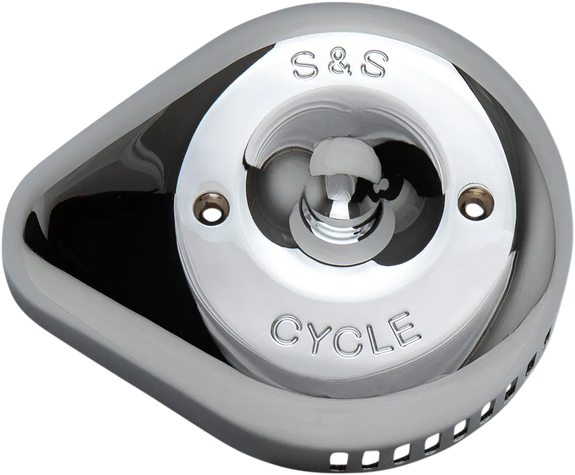S&S Cycle Air Cleaner Cover - Slasher - Chrome 170-0532 1